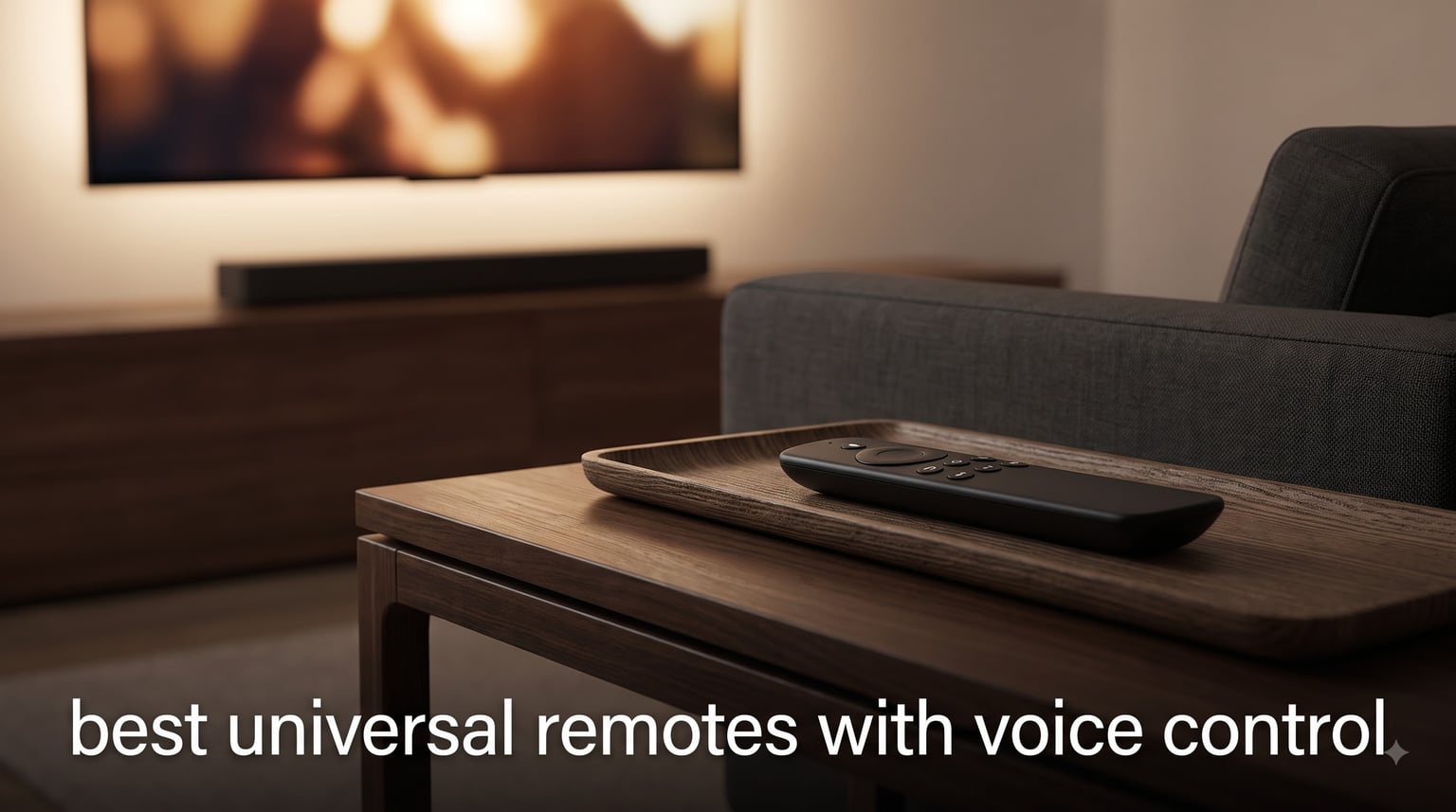 best universal remotes with voice control