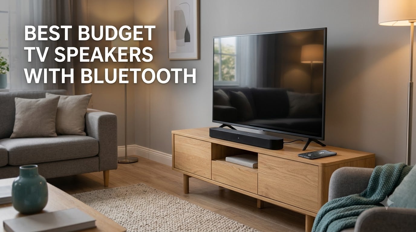 best budget tv speakers with bluetooth