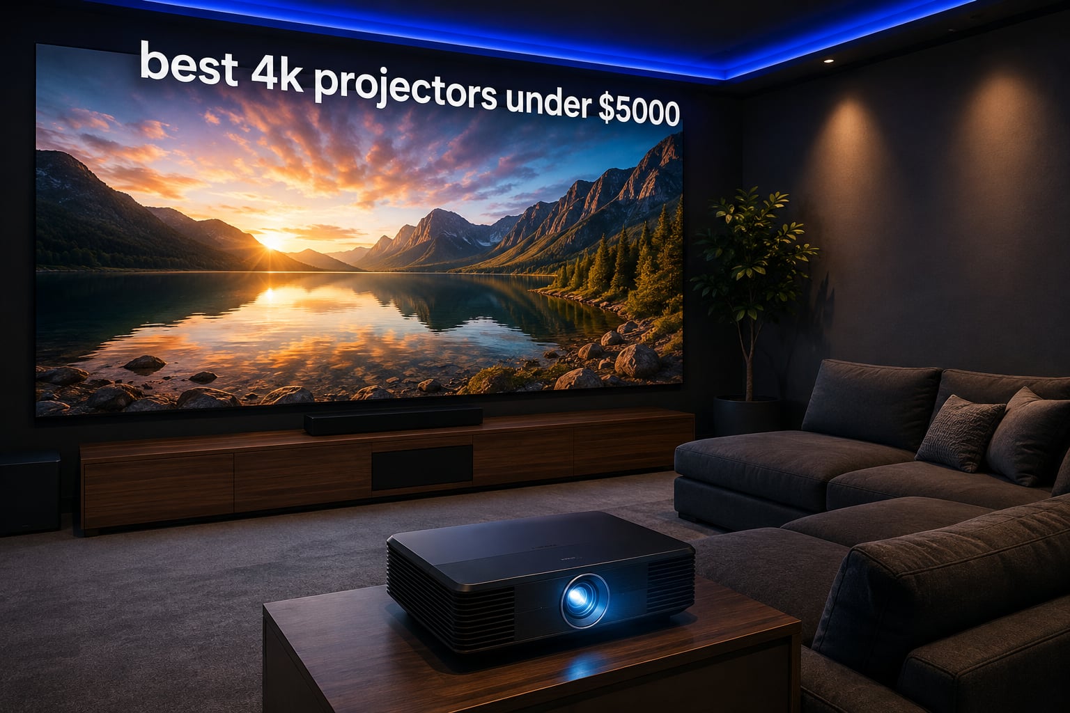 best 4k projectors under $5000