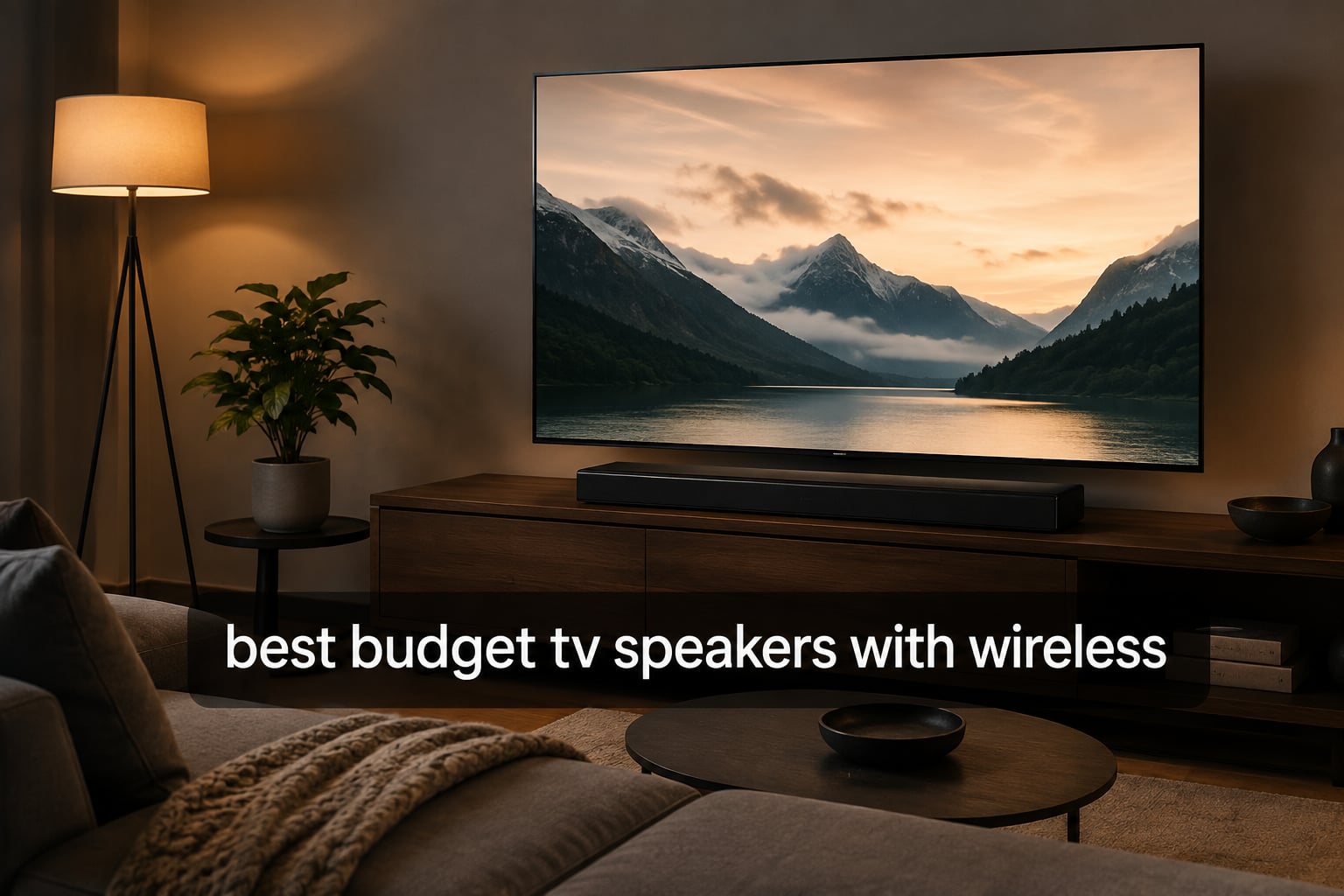 best budget tv speakers with wireless