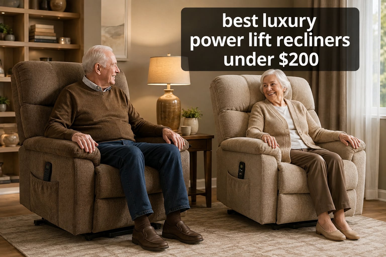 best luxury power lift recliners under $200