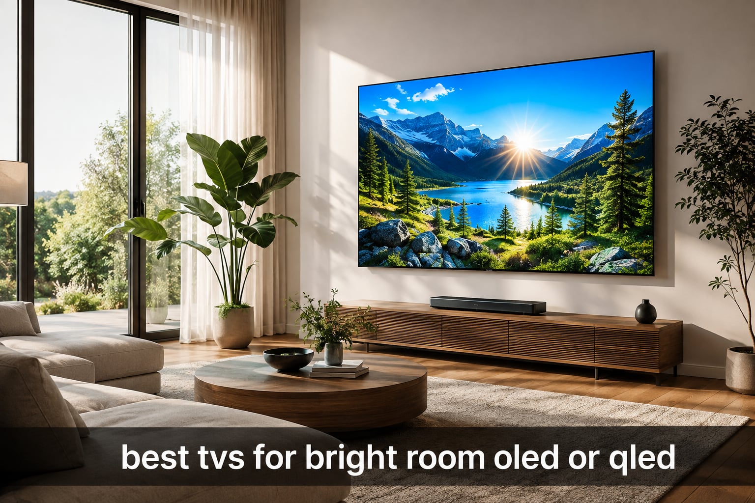 best tvs for bright room oled or qled