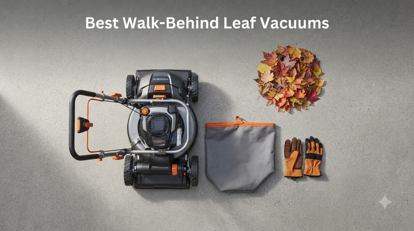Best Walk-Behind Leaf Vacuums