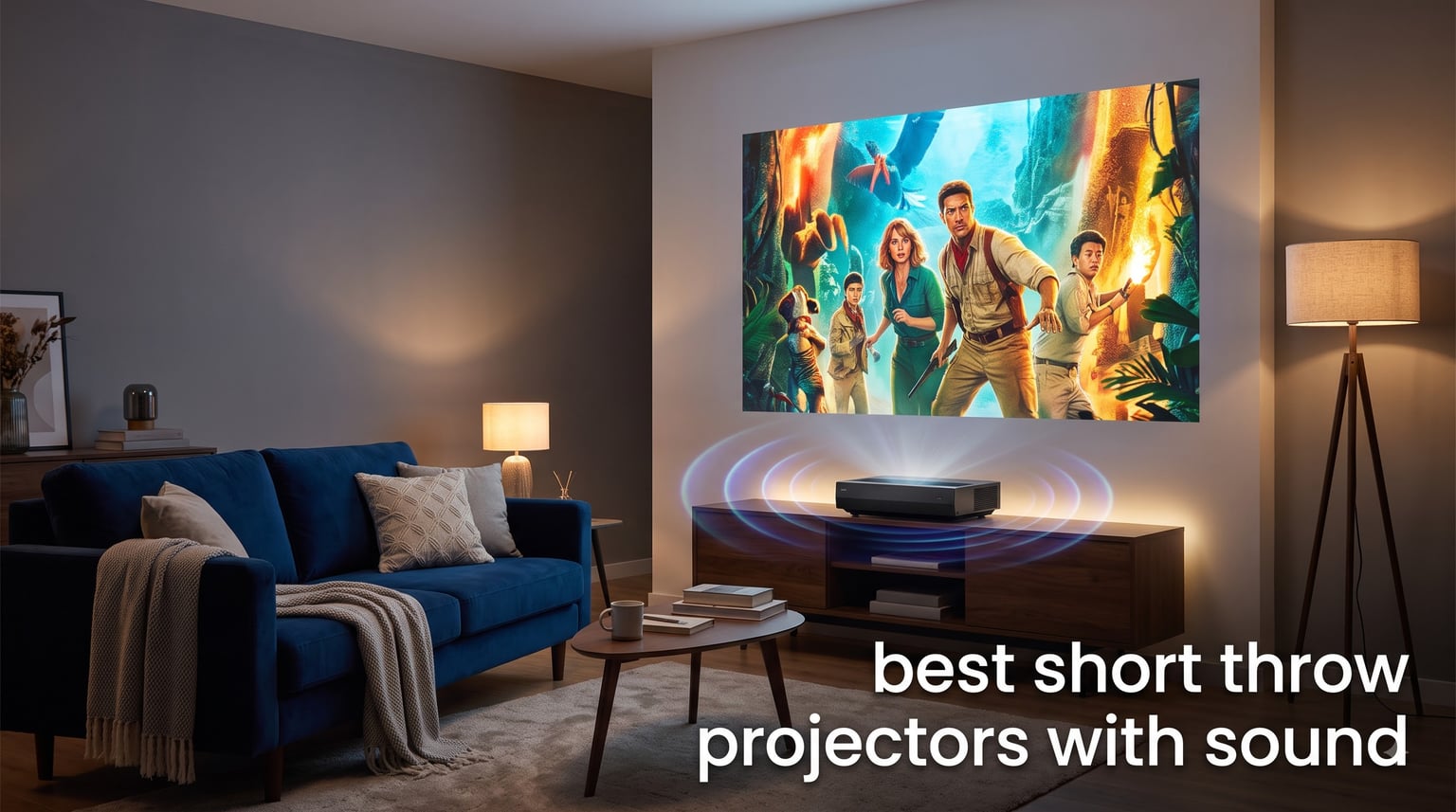 best short throw projectors with sound