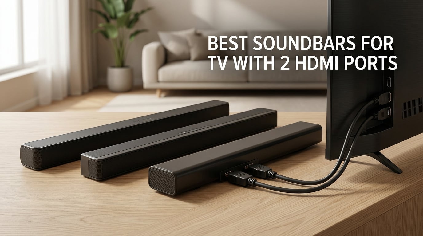 best soundbars for tv with 2 hdmi ports
