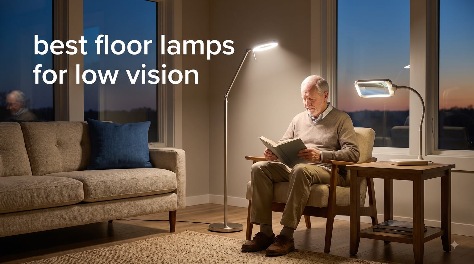 best floor lamps for low vision