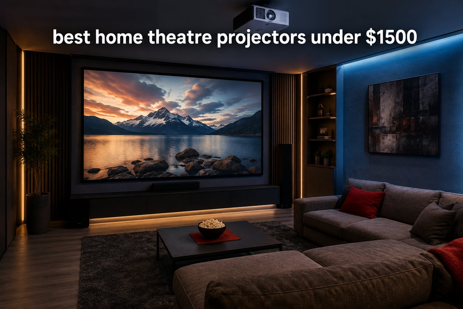 best home theatre projectors under $1500
