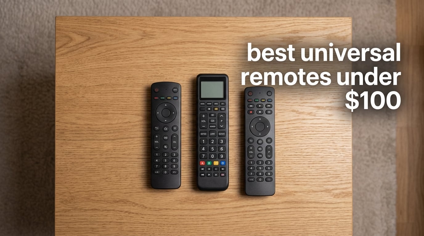 best universal remotes under $100