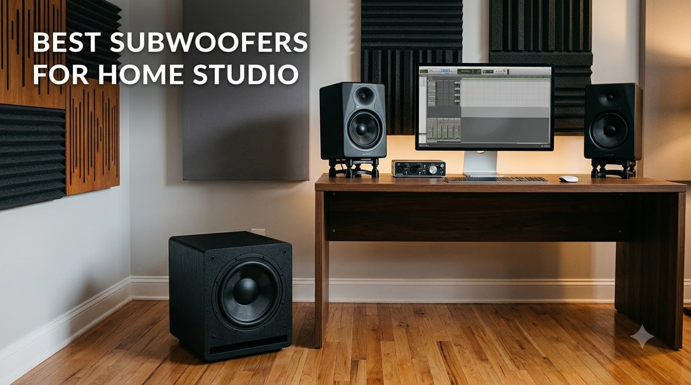 best subwoofers for home studio