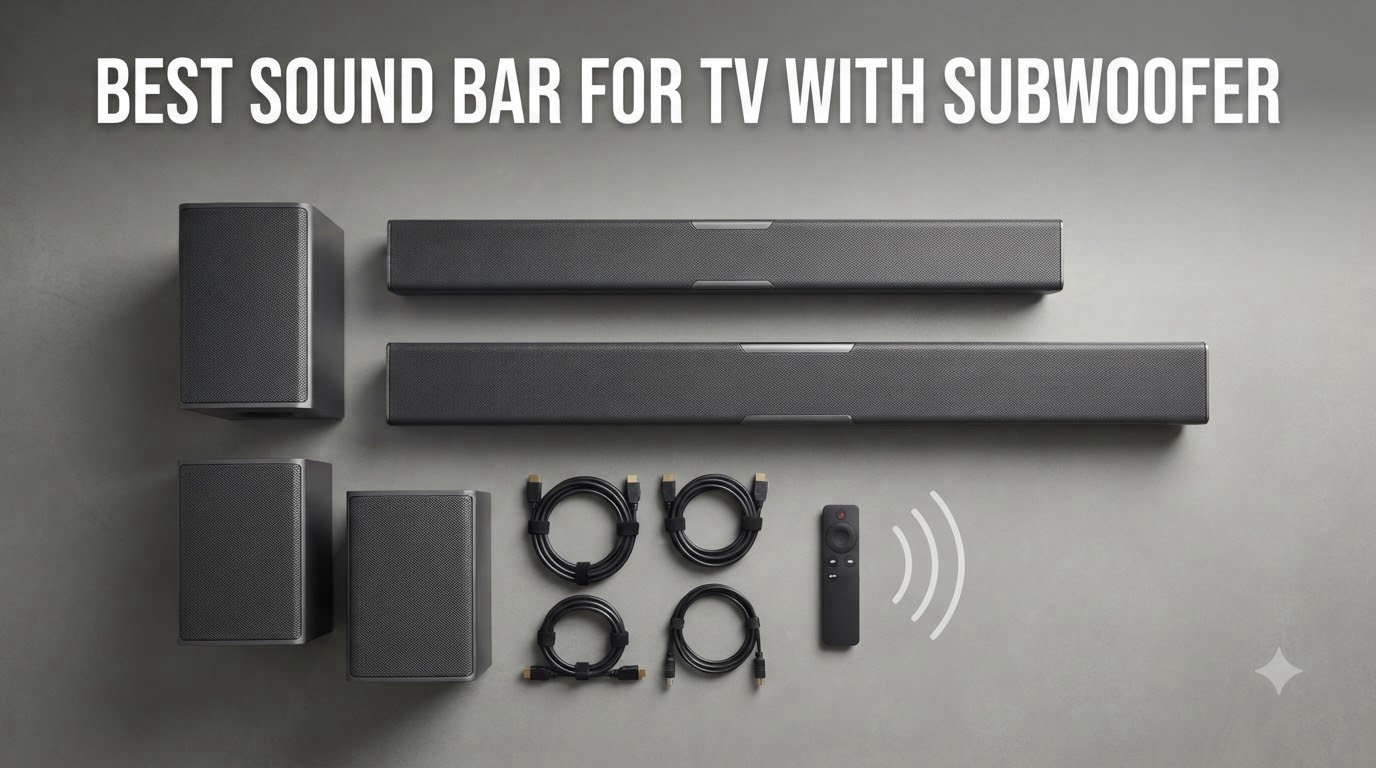 best sound bar for tv with subwoofer