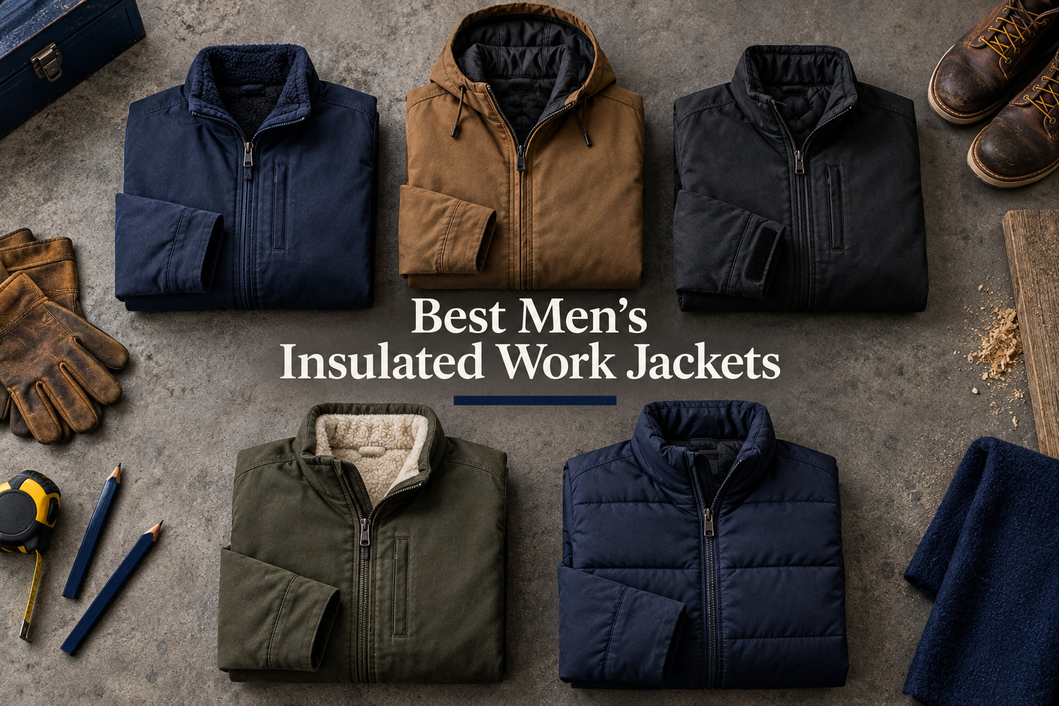 Best Men's Insulated Work Jackets
