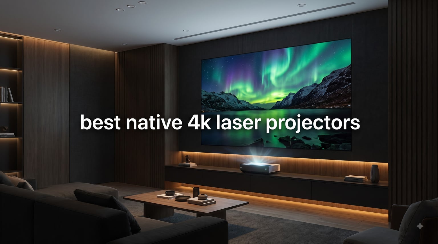 best native 4k laser projectors