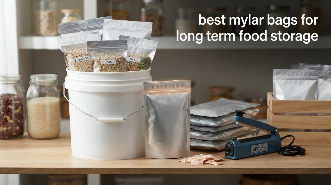 best mylar bags for long term food storage