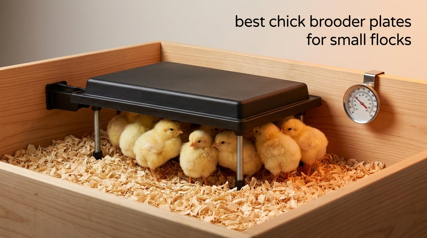 best chick brooder plates for small flocks