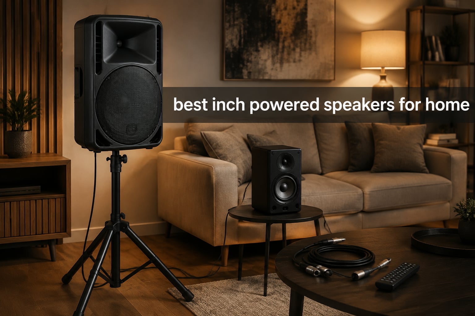 best 15 inch powered speakers for home