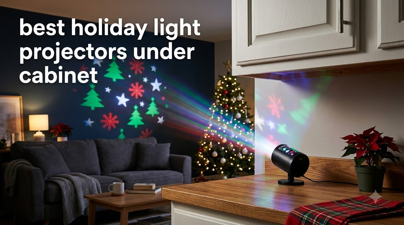 best holiday light projectors under cabinet