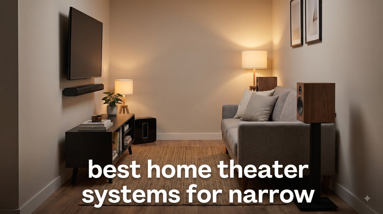best home theater systems for narrow