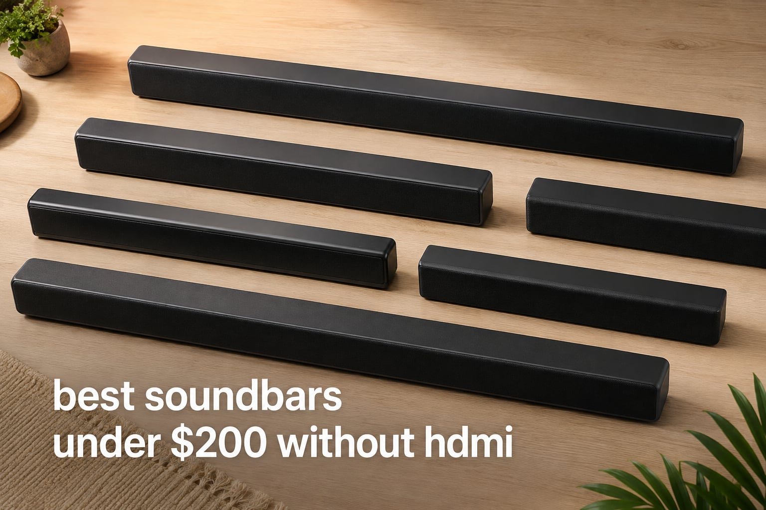 best soundbars under $200 without hdmi