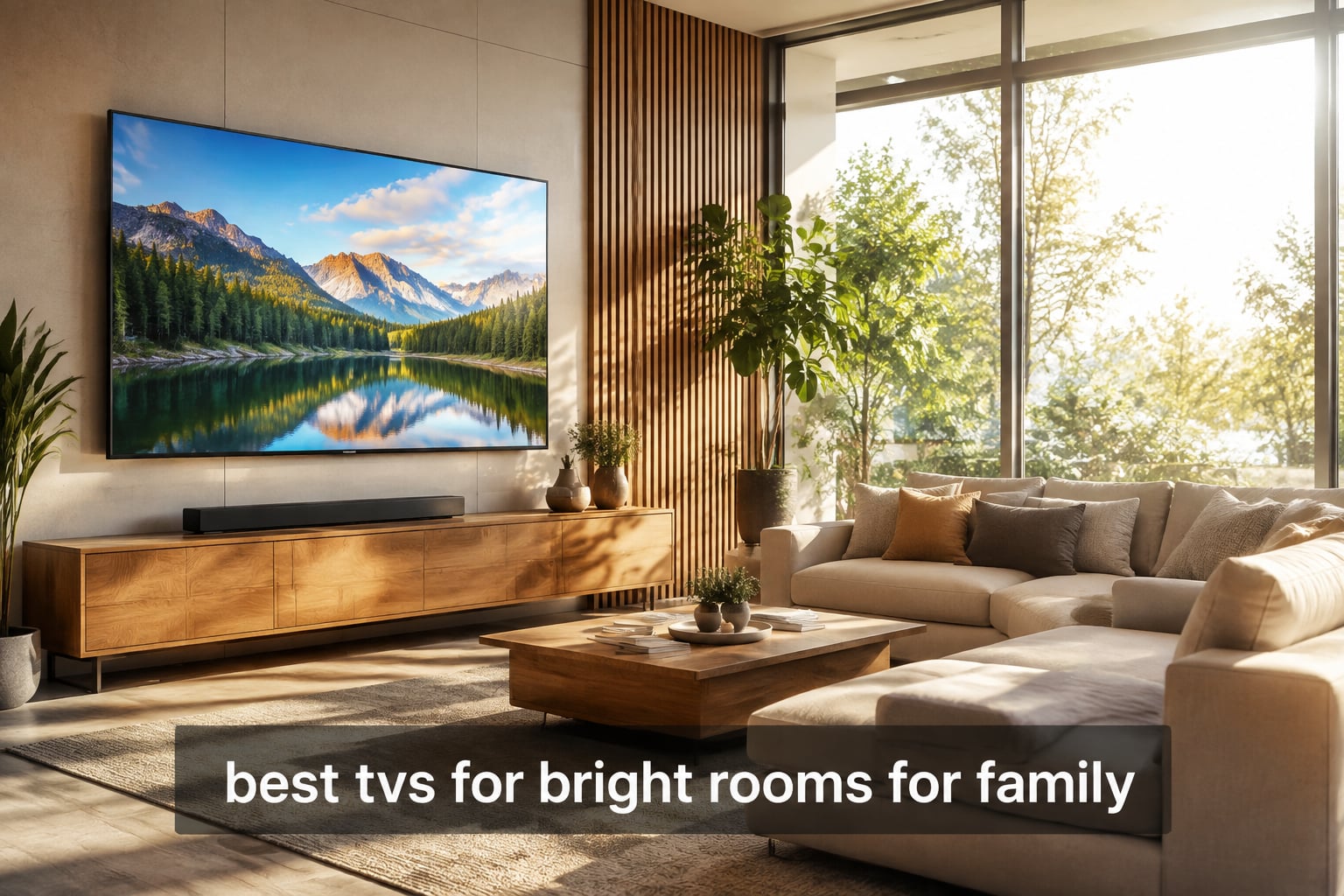 best tvs for bright rooms for family