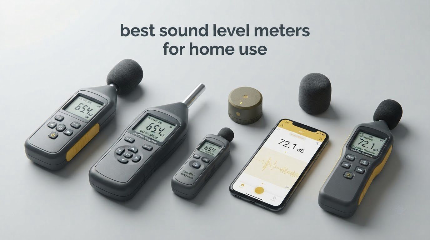 best sound level meters for home use