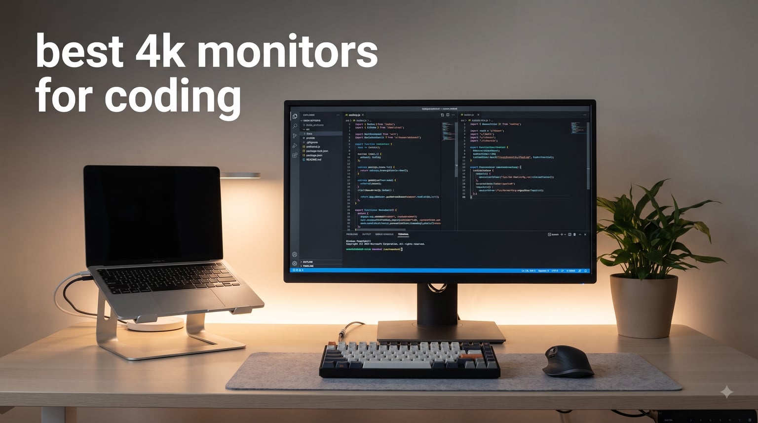 best 4k monitors for coding