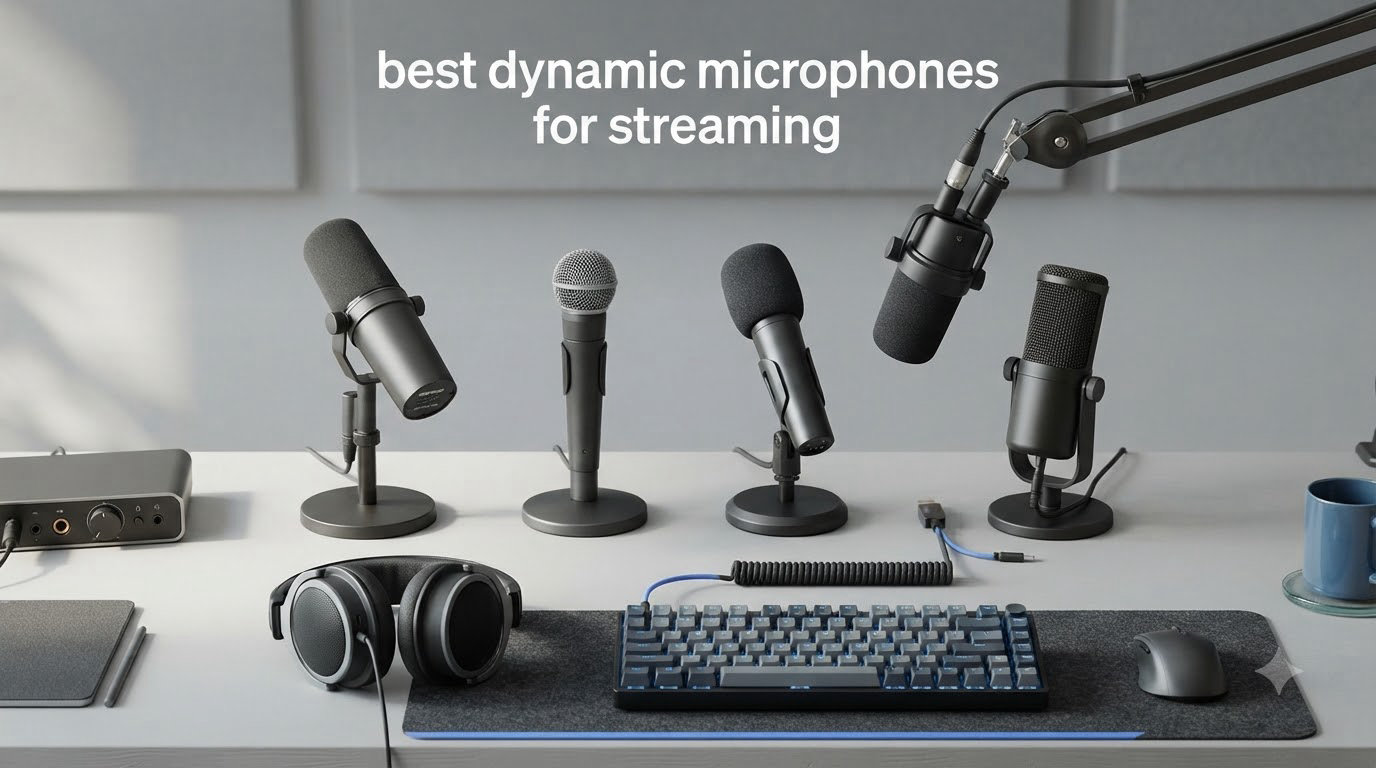 best dynamic microphones for streaming