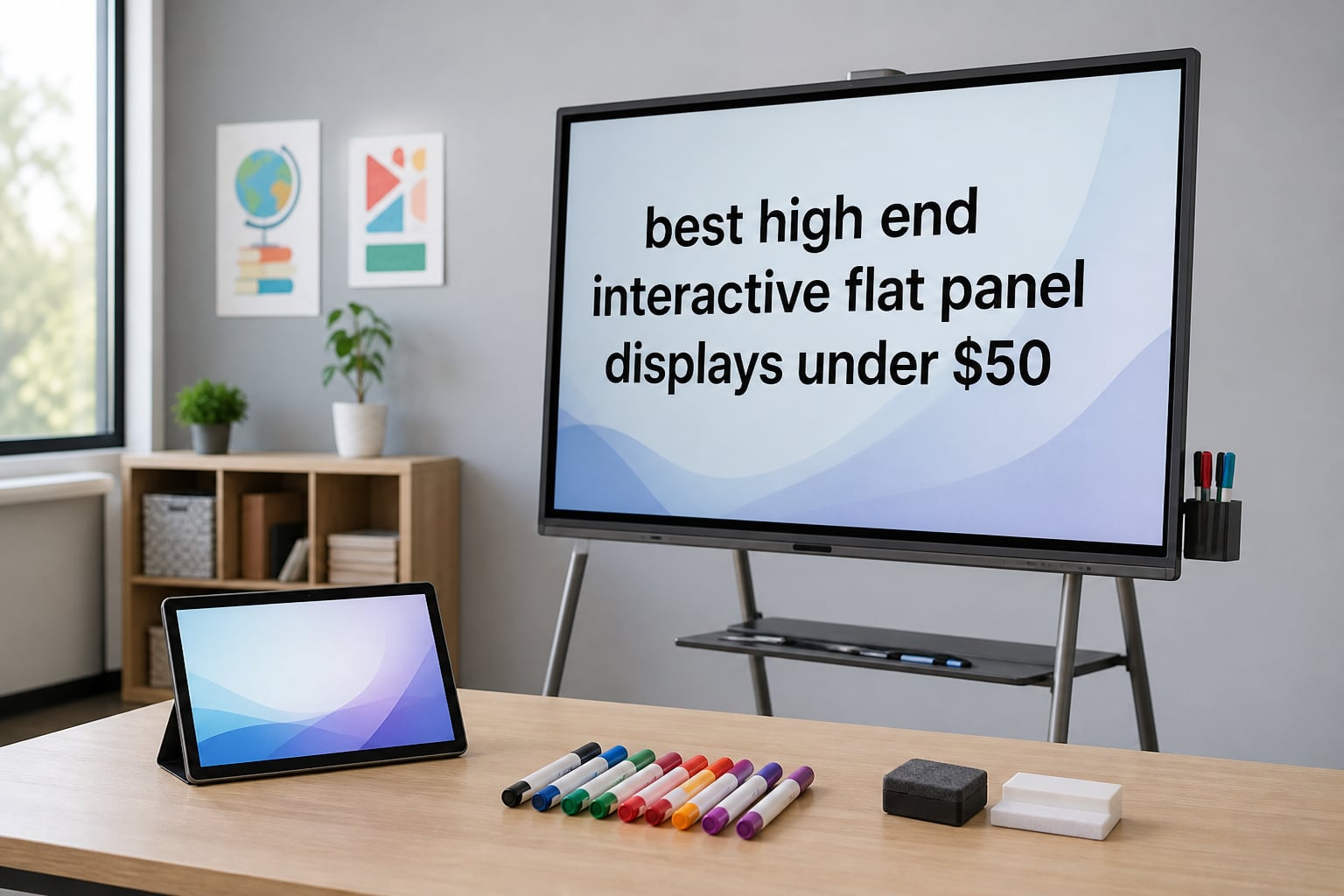best high end interactive flat panel displays under $50