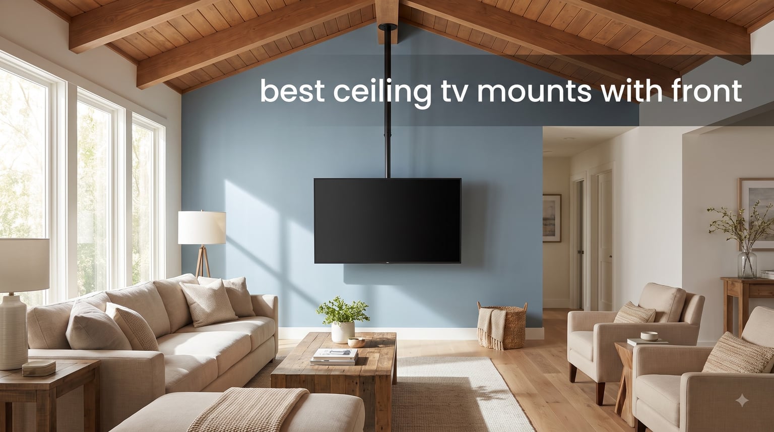 best ceiling tv mounts with front