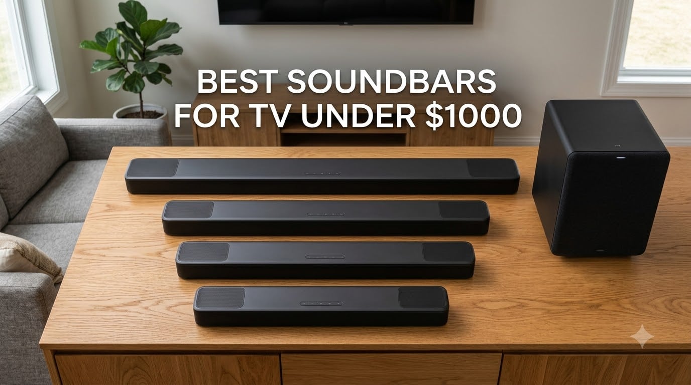 best soundbars for tv under $1000