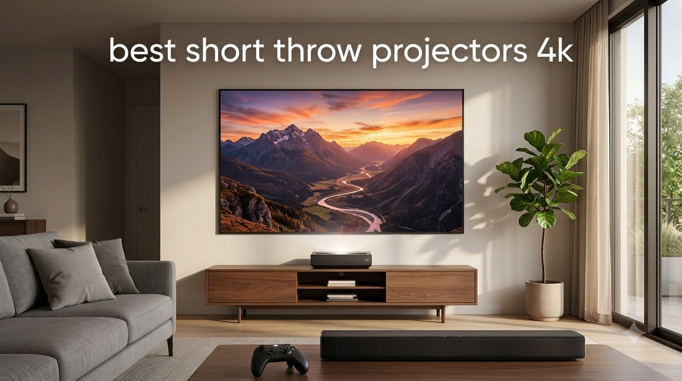 best short throw projectors 4k