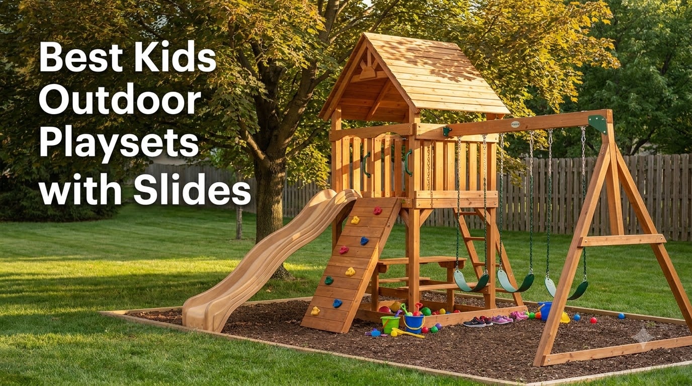 Best Kids Outdoor Playsets with Slides