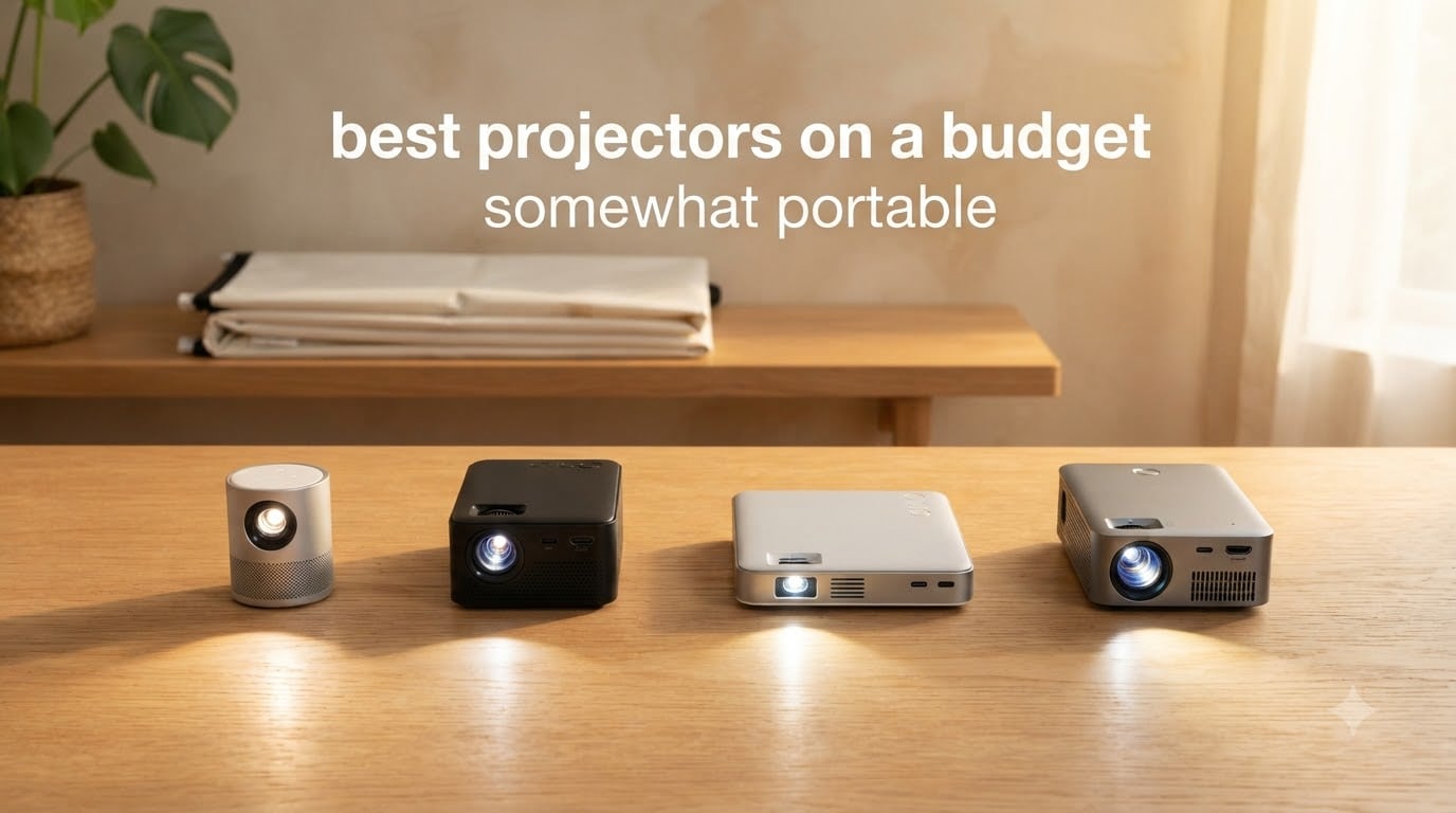 best projectors on a budget somewhat portable