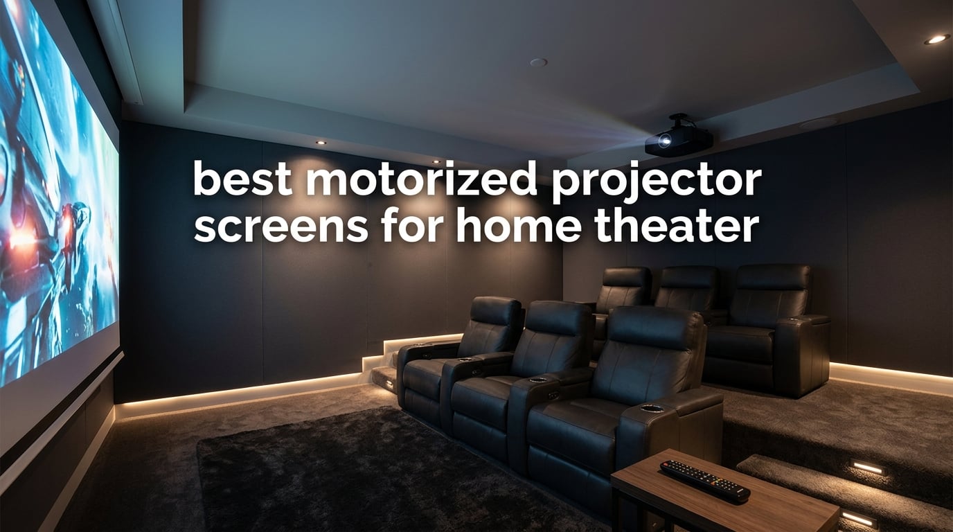 best motorized projector screens for home theater