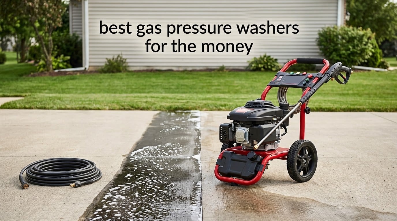 best gas pressure washers for the money
