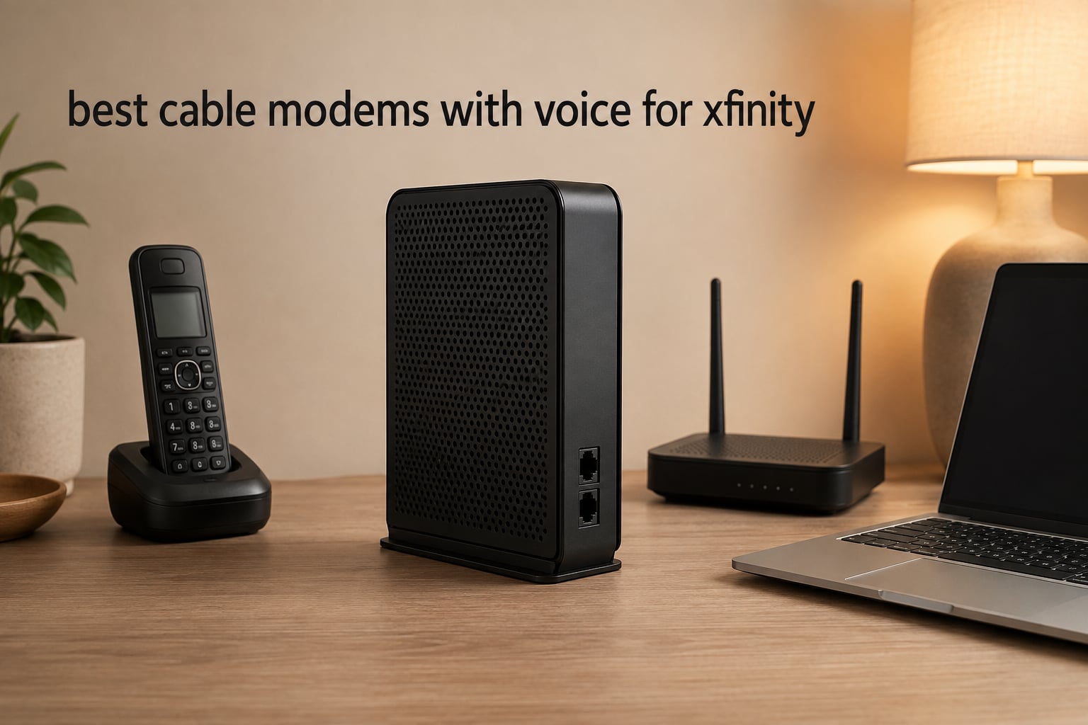 best cable modems with voice for xfinity