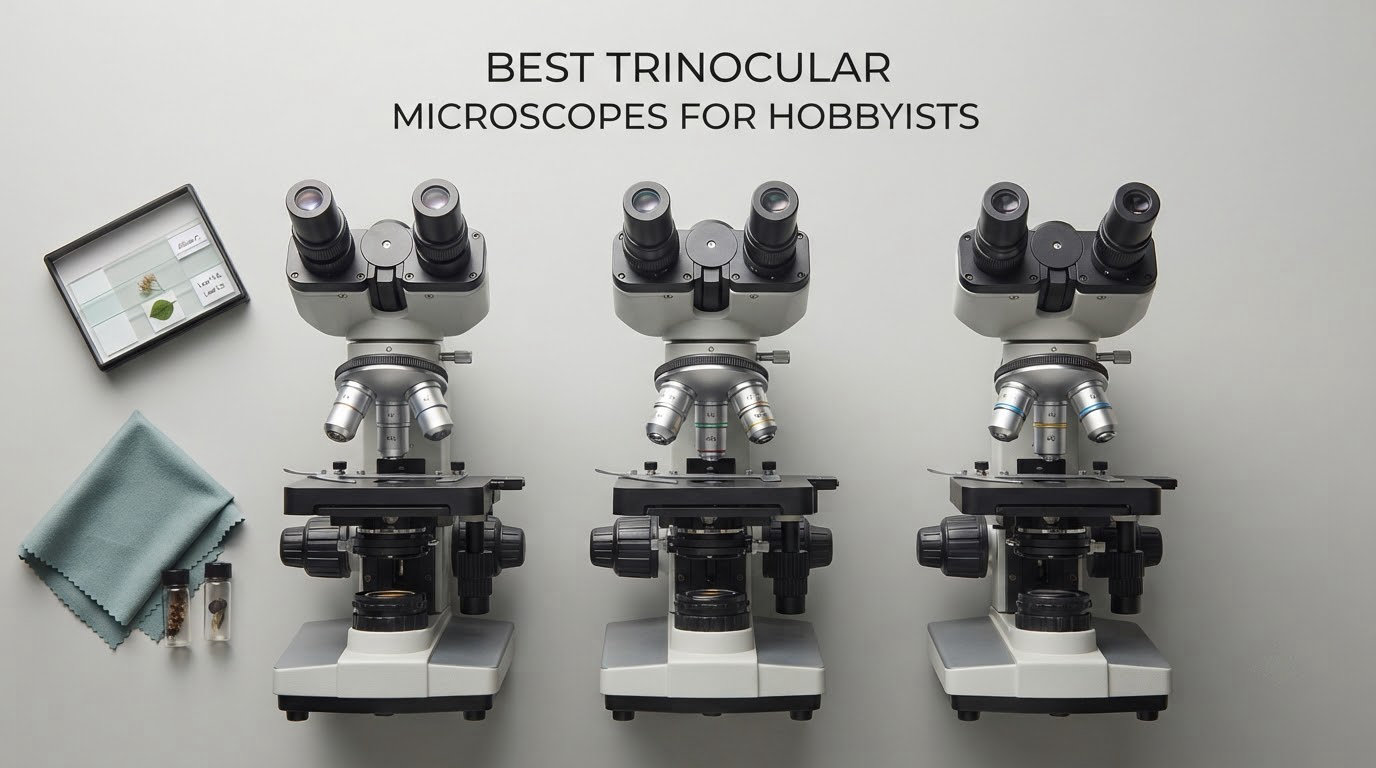 best trinocular microscopes for hobbyists