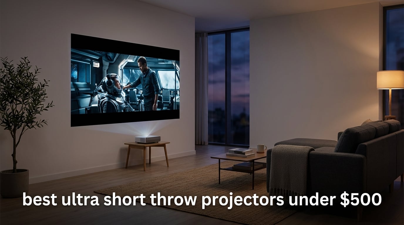 best ultra short throw projectors under $500