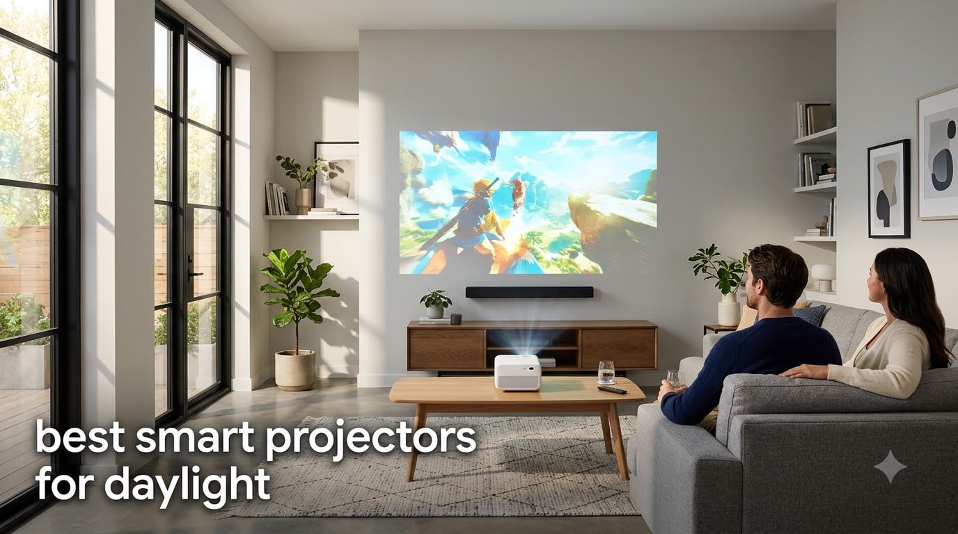 best smart projectors for daylight