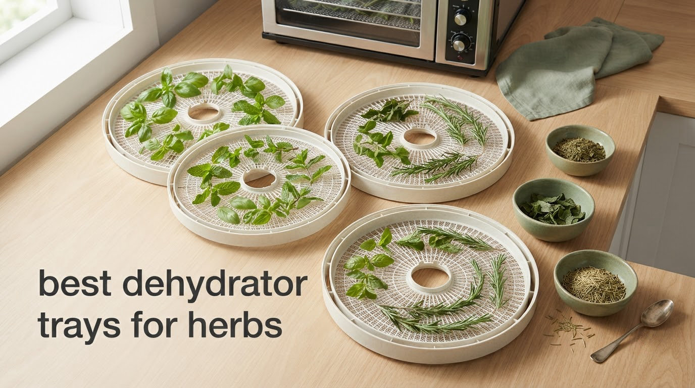best dehydrator trays for herbs