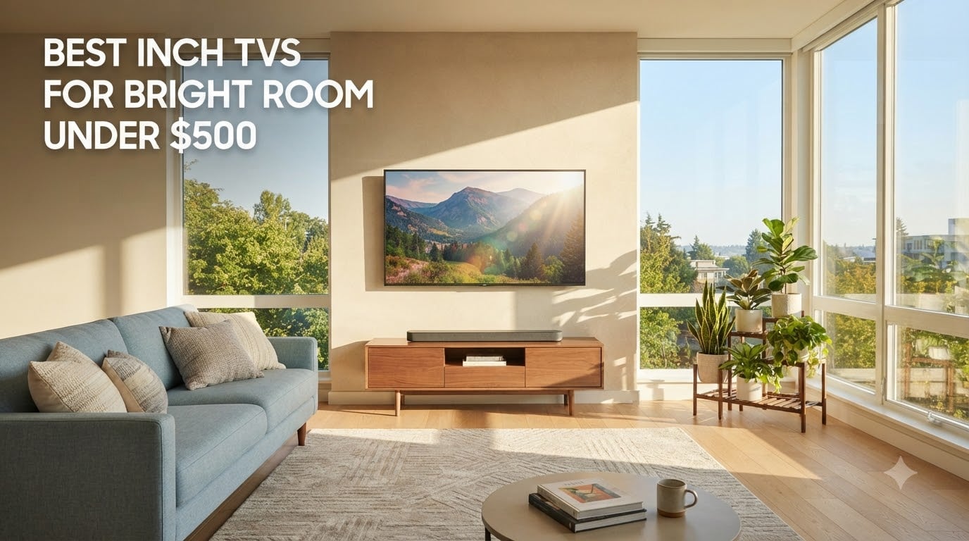 best 55 inch tvs for bright room under $500