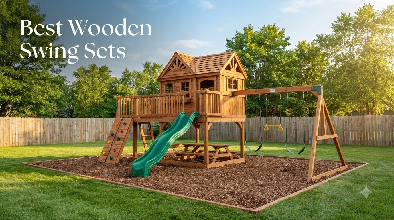Best Wooden Swing Sets