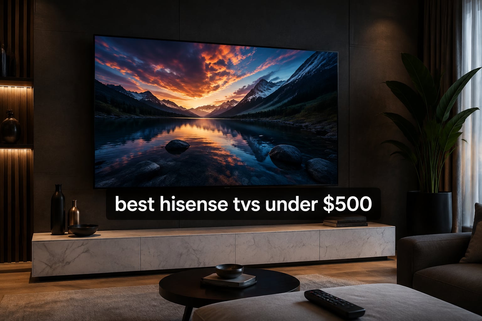 best hisense tvs under $500
