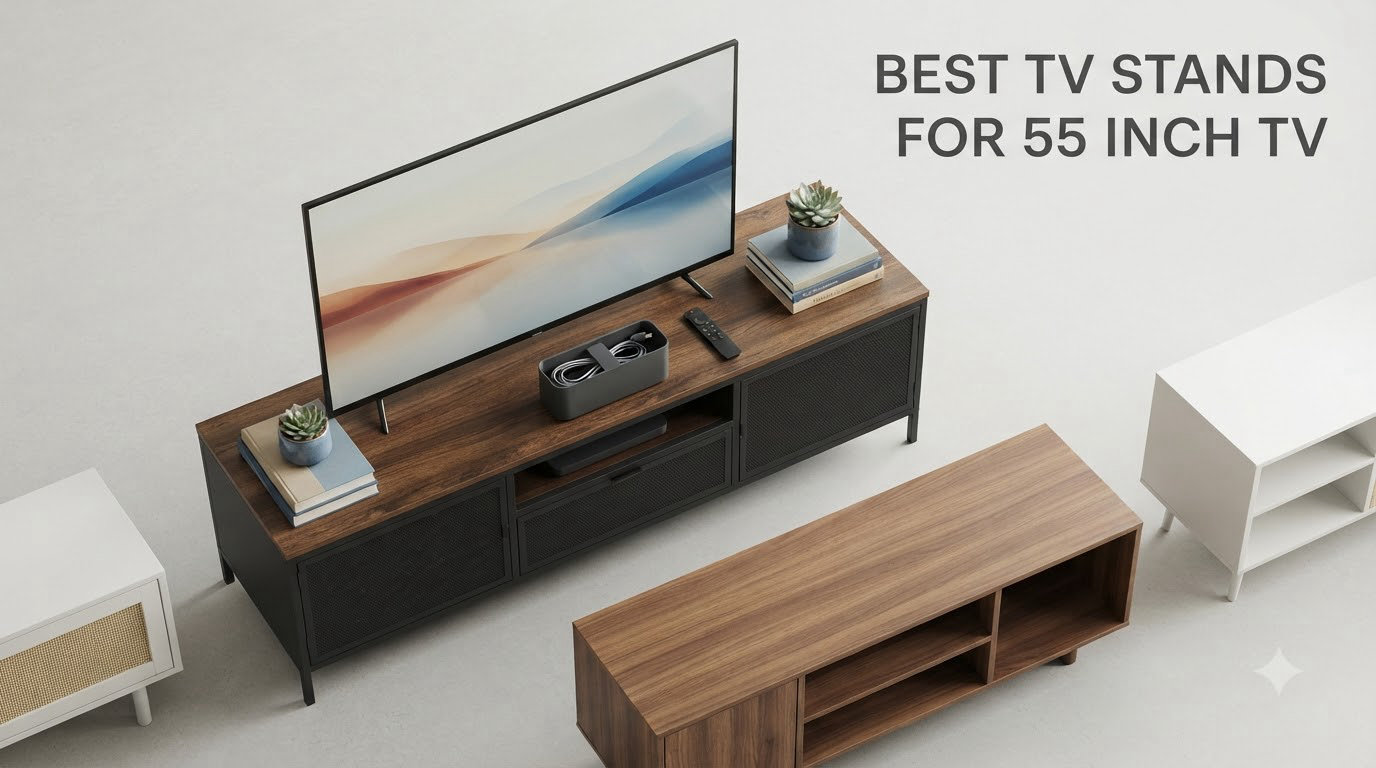 best tv stands for 55 inch tv