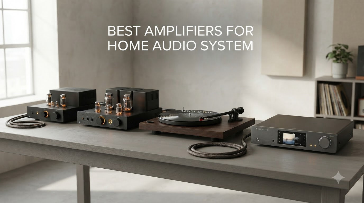 best amplifiers for home audio system