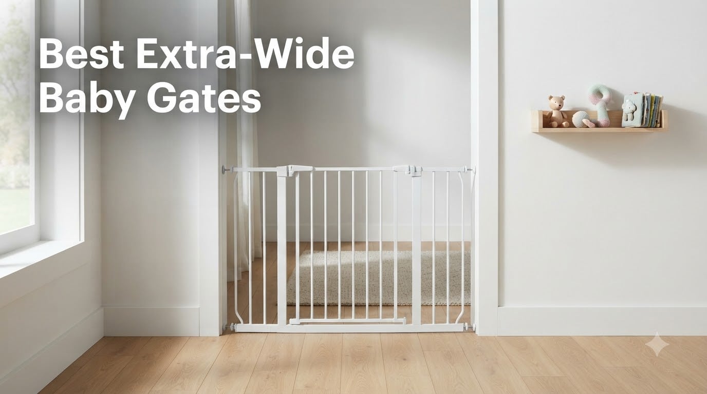 Best Extra-Wide Baby Gates