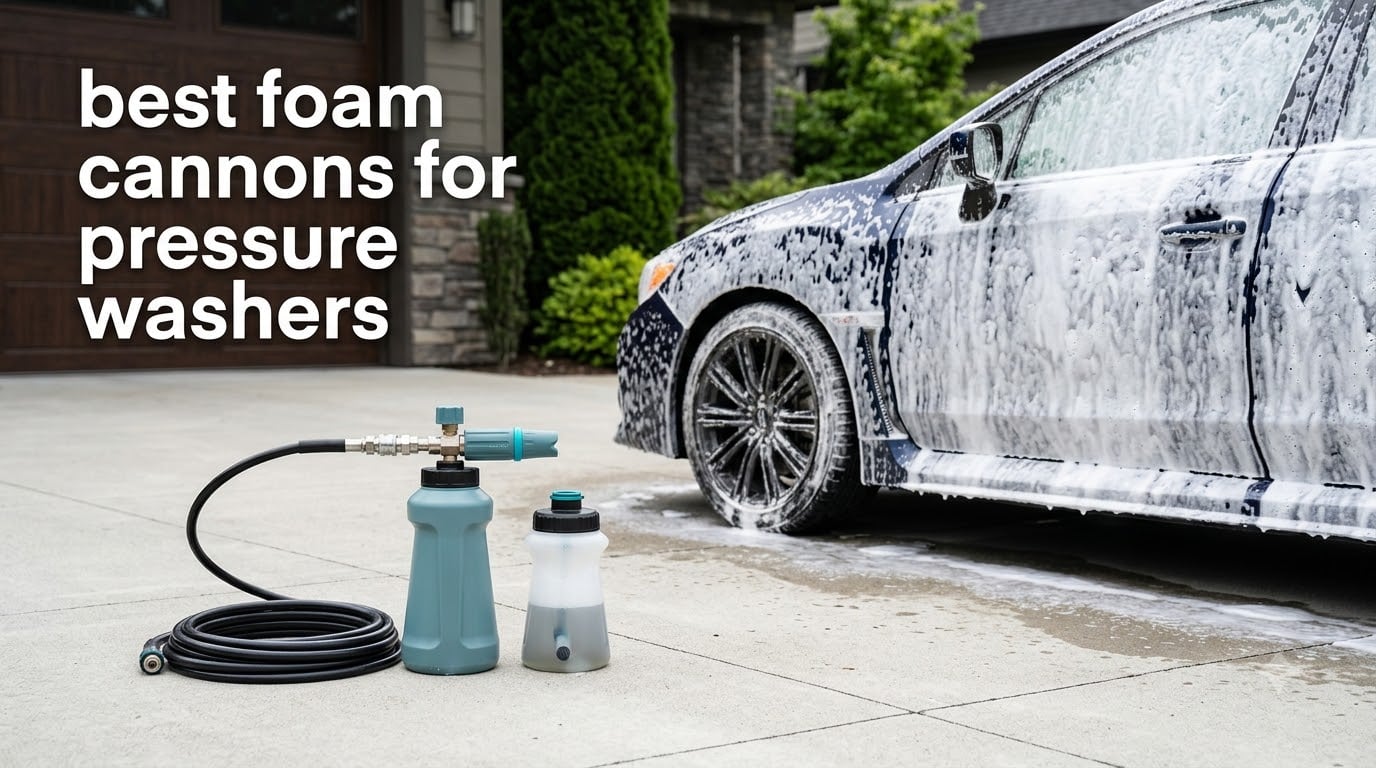 best foam cannons for pressure washers