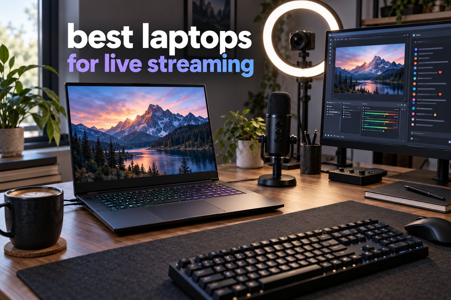 best laptops for live streaming