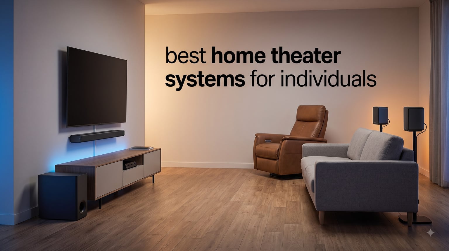 best home theater systems for individuals