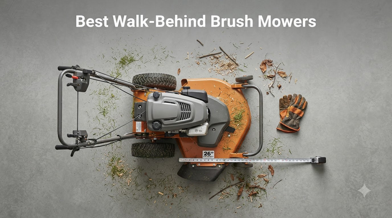 Best Walk-Behind Brush Mowers