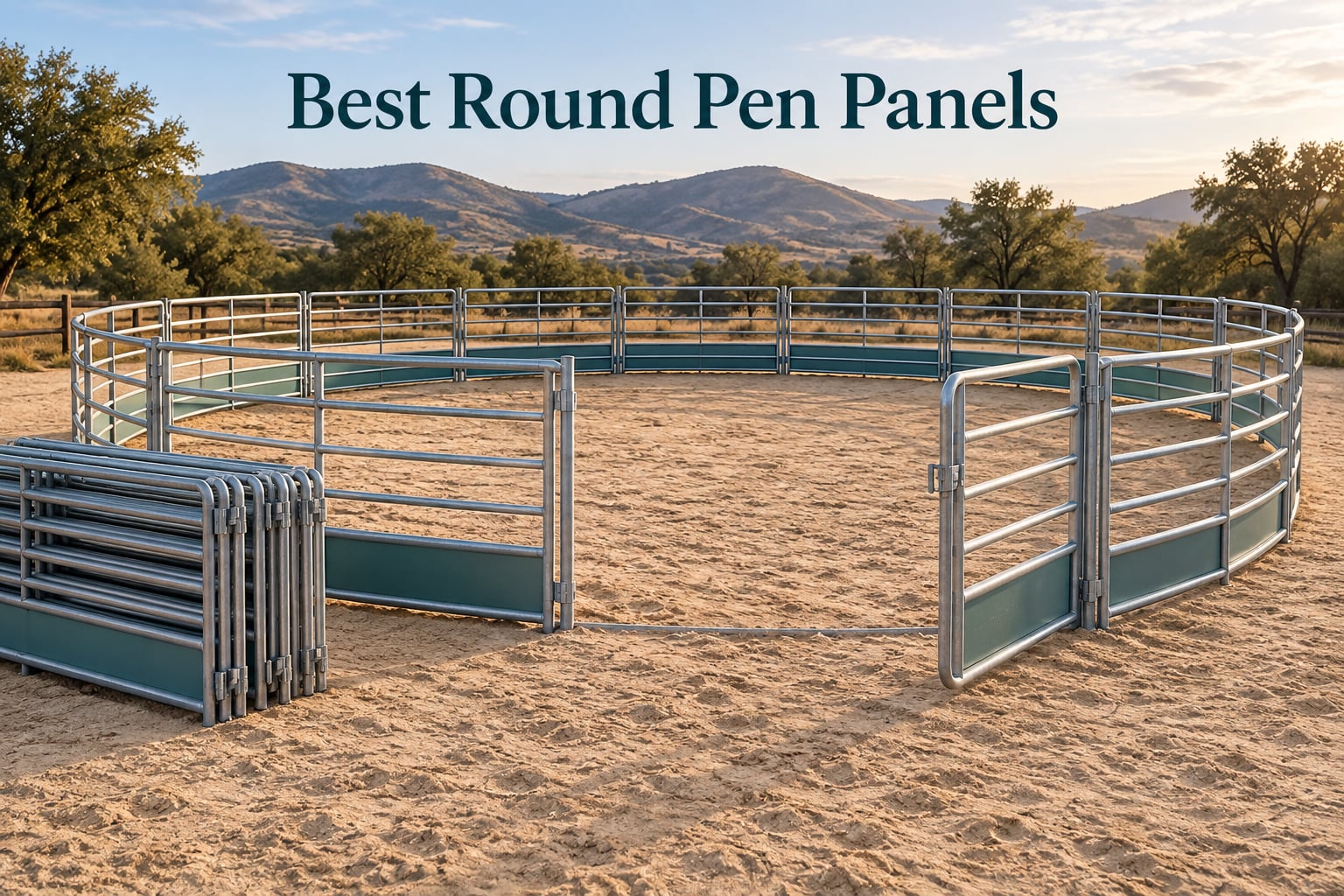 Best Round Pen Panels